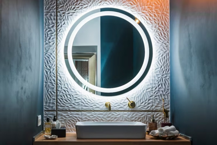 LED Mirror Installation