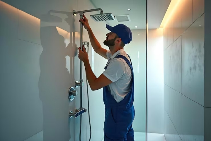 Shower Niche Installation